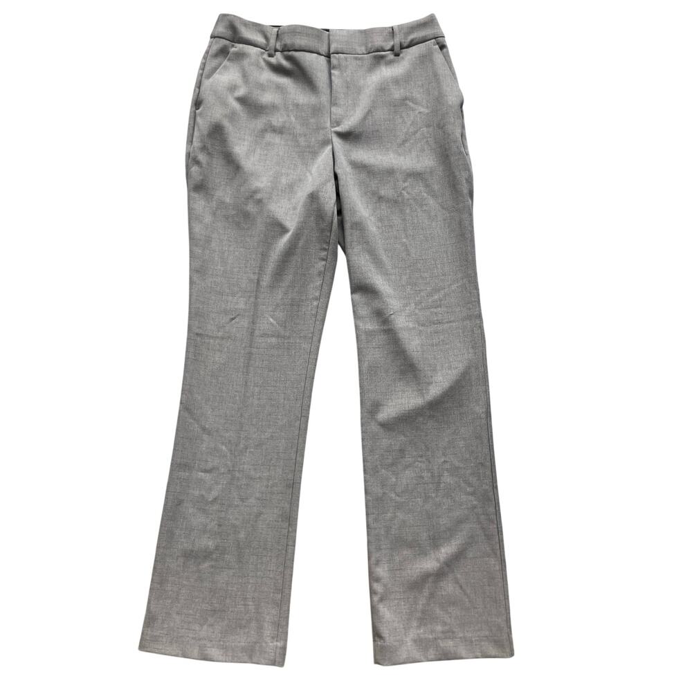 Nine West Barely Bootcut Dress Pants Size 10 Gray Minimalist Office